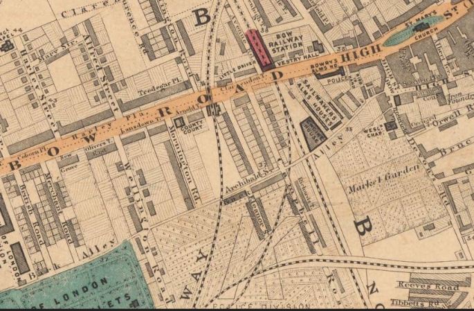 1866 Stanfords detail